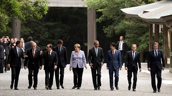 I leader del G7 arrivati a Ise-Shima per il vertice giapponese I leader del G7 arrivati a Ise-Shima per il vertice giapponese