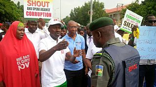 Nigeria's anti graft body march against corruption