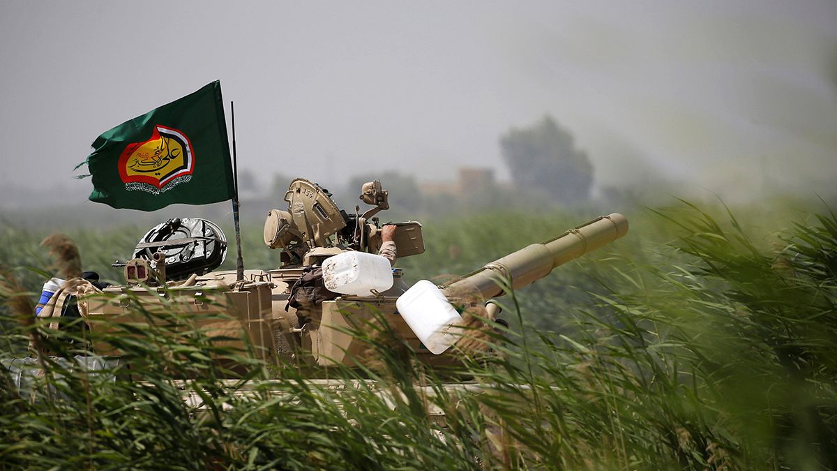 Forças iraquianas avançam em direção a Fallujah