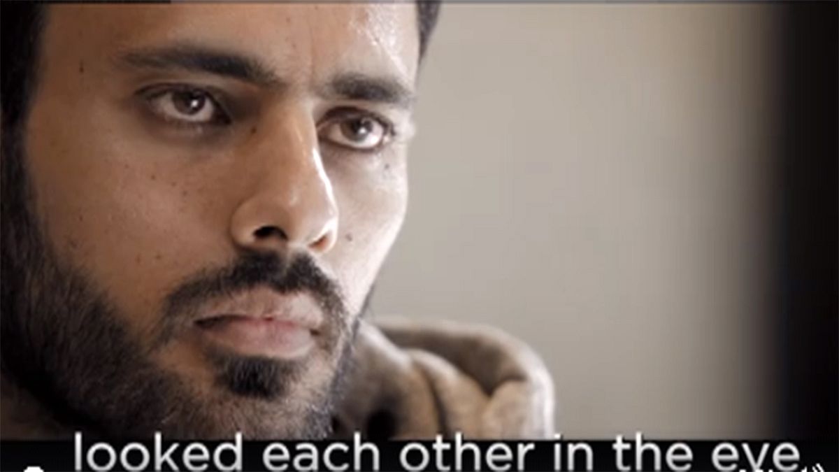 Powerful Eye Contact Project Aims to Break Down Barriers With Refugees