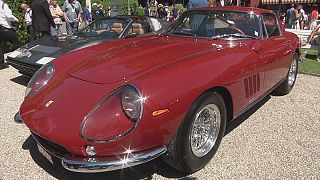 Former Hollywood stars' classic cars on show in Italy