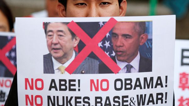 Obama em visita histórica a Hiroshima Obama em visita histórica a Hiroshima