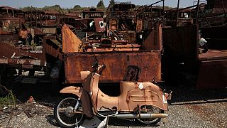 Cyprus: The ghost car park in the Akrotiri Military Base