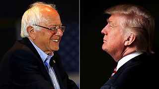 Donald Trump ve Bernie Sanders ilk kez düelloya çıkıyor