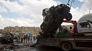 Car bomb hits Shuiab Mosque in rebel-held Idlib, Syria