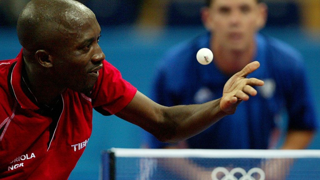 Nigeria's table tennis star makes 7th consecutive appearance in