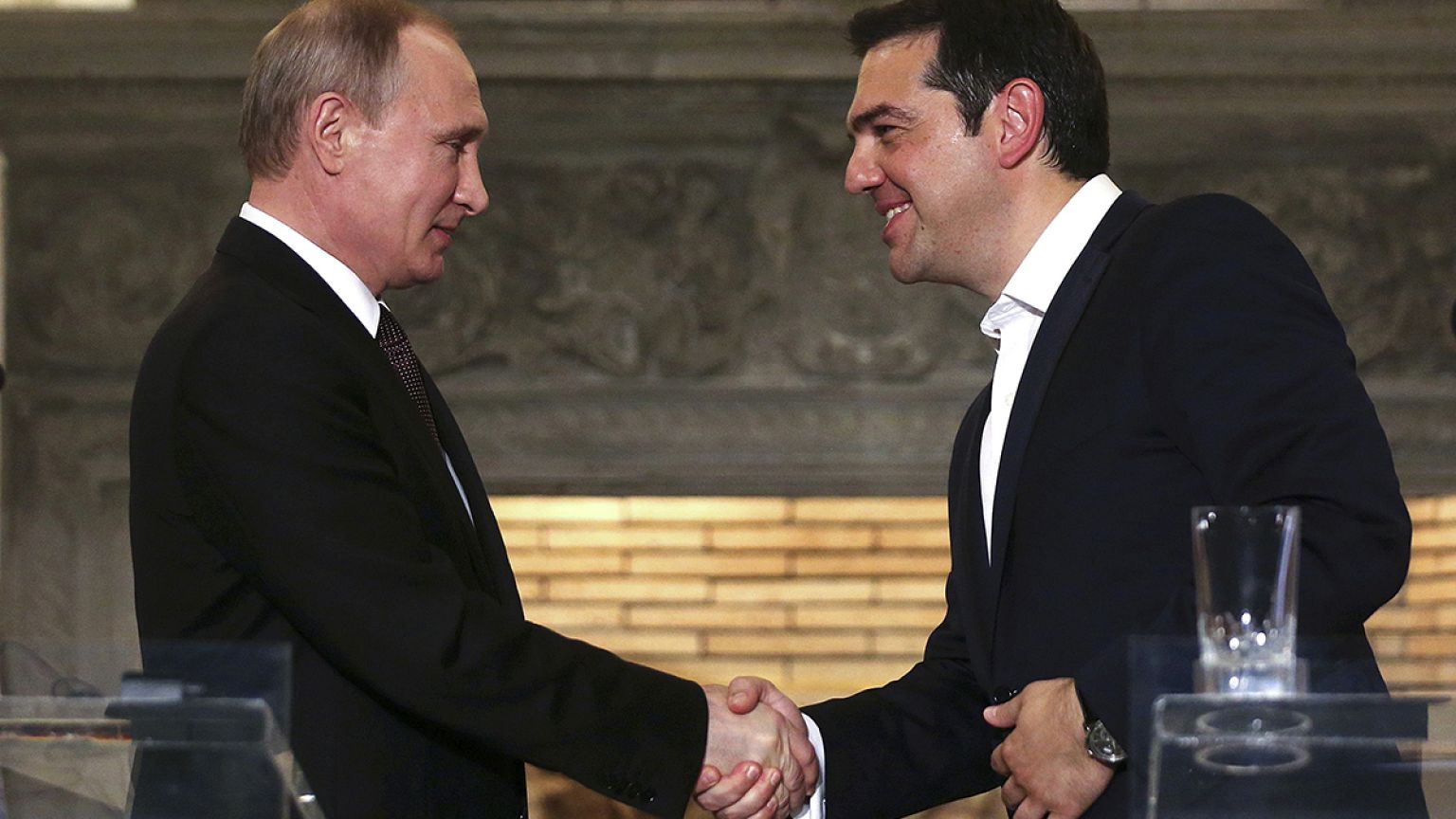 Putin concluye su visita a Grecia con una peregrinación al Monte Athos
