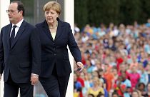 Merkel y Hollande insisten en la necesidad de una Europa unida