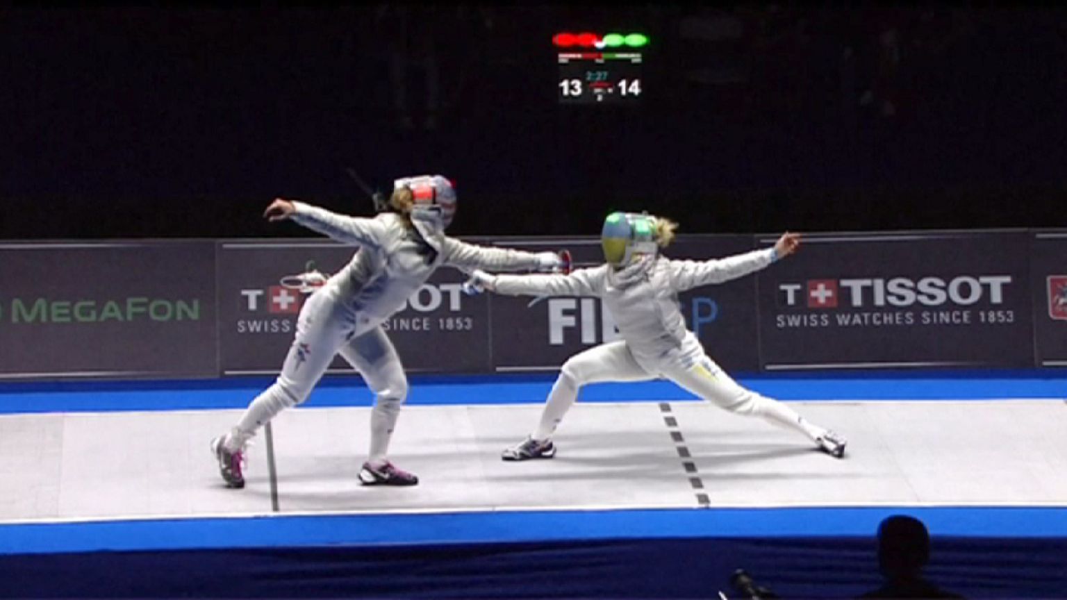 Esgrima: Olga Kharlan é medalha de ouro em Moscovo