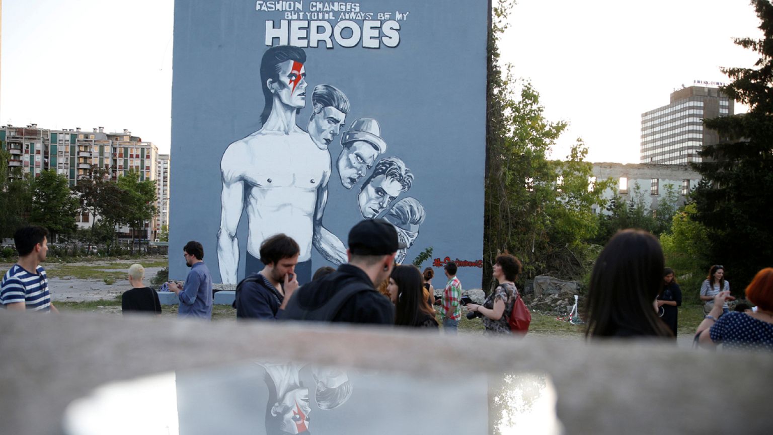You'll always be my heroes - bosnyák tisztelgés David Bowie előtt