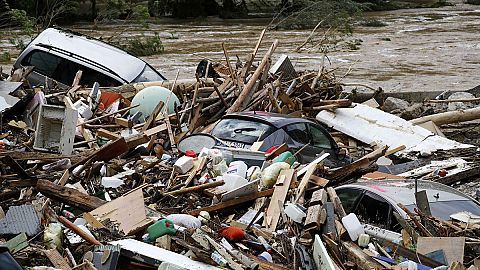 Deadly floods in Germany