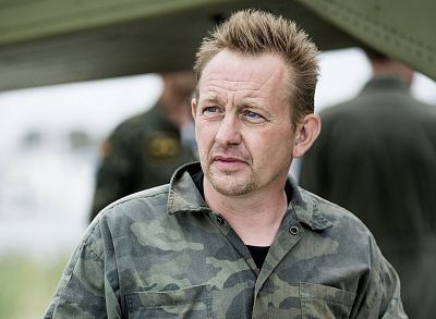 Danish submarine owner and inventor Peter Madsen after landing with the help of the Danish defense in Dragor Harbor south of Copenhagen, Denmark, on Aug. 11, 2017.