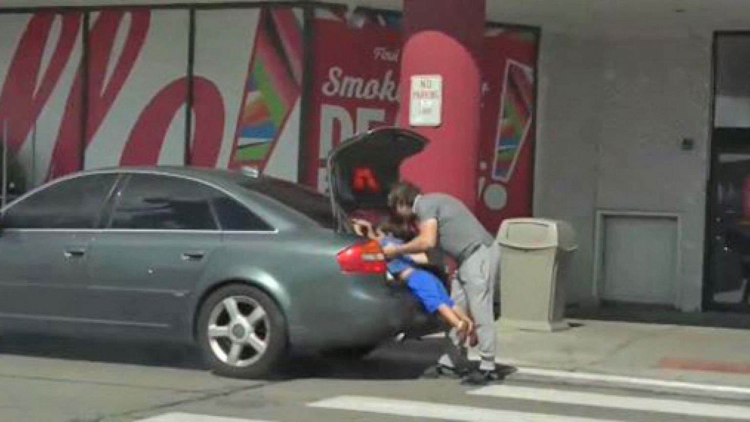 Dad arrested for putting boy in trunk says it was social experiment