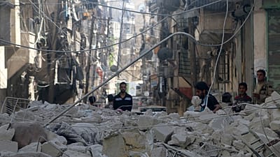 Video. Syria: civilian casualties rise as air strikes hit Aleppo ...