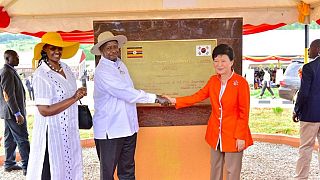 Museveni and S. Korean leader open rural aid project