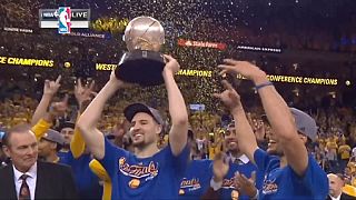 Golden State set up rematch of 2015 NBA finals after beating Oklahoma in decisive game seven