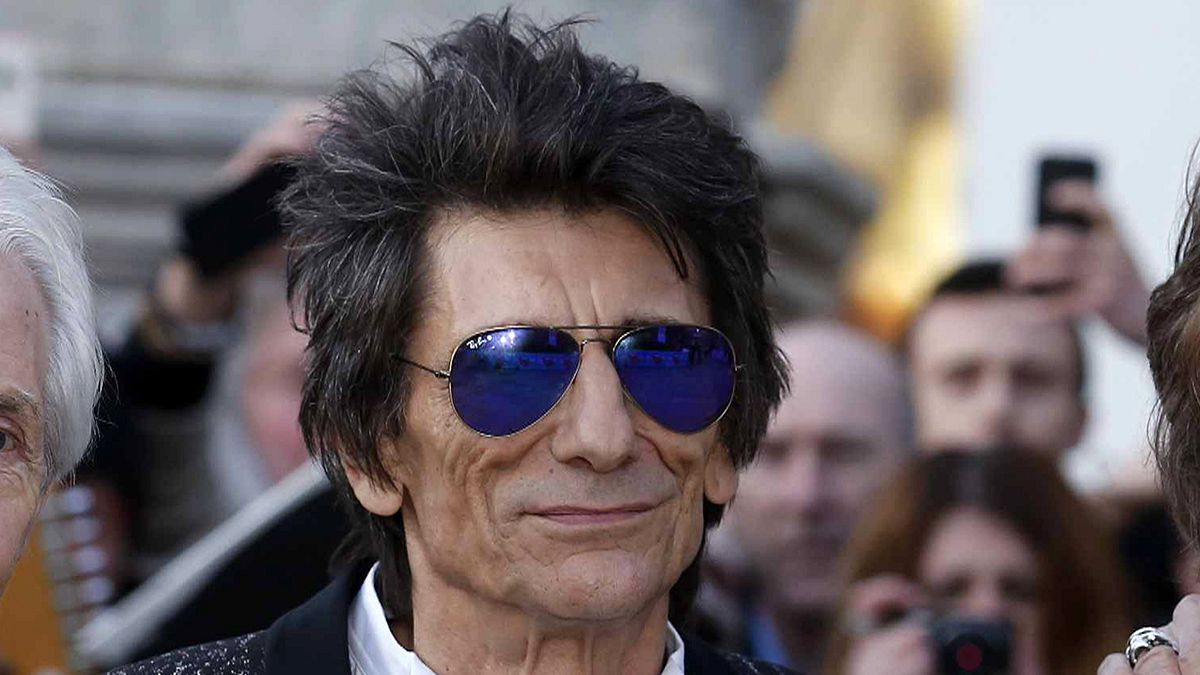 The Rolling Stones'un gitaristi Ronnie Wood'un ikiz heyecanı