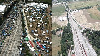 Idomeni: Before and after (photos)