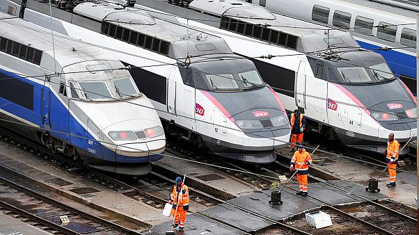 Vasúti sztrájk kezdődött Franciaországban Vasúti sztrájk kezdődött Franciaországban