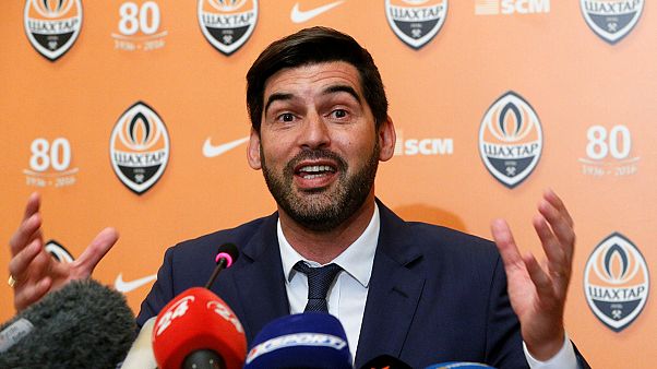 Paulo Fonseca apresentado no Shakhtar Paulo Fonseca apresentado no Shakhtar