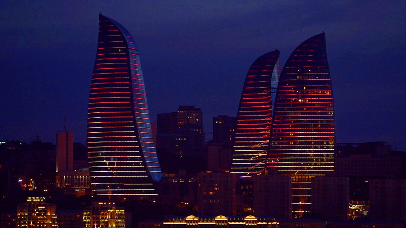 Hot design: the towers that look like flames