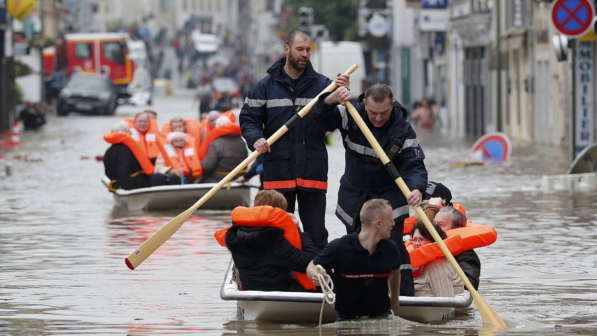 Inundações em França fazem primeira vítima mortal