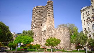 El casco antiguo de Baku