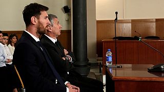 Messi arrives at court to give evidence in tax evasion case