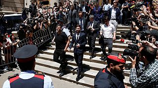 Messi először a bíróságon