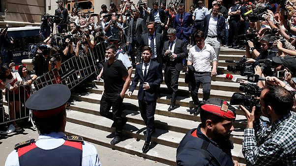 Calcio: Messi davanti ai giudici, nel processo per evasione fiscale Calcio: Messi davanti ai giudici, nel processo per evasione fiscale