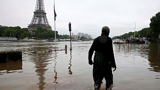 Cheias deixam pelo menos seis mortos em França e na Alemanha, milhares de desalojados