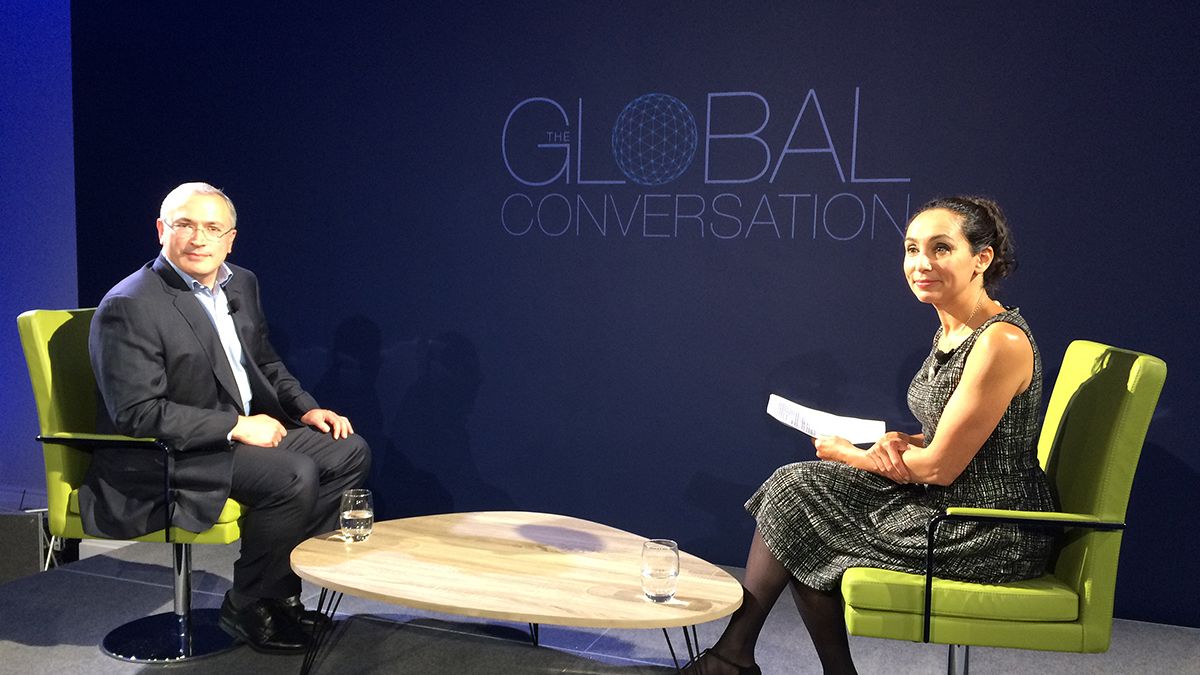 No rest until revolution – euronews speaks to Mikhail Khodorkovsky