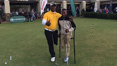 Afrique du Sud : le golf, la passion d'un adolescent vivant avec un handicap