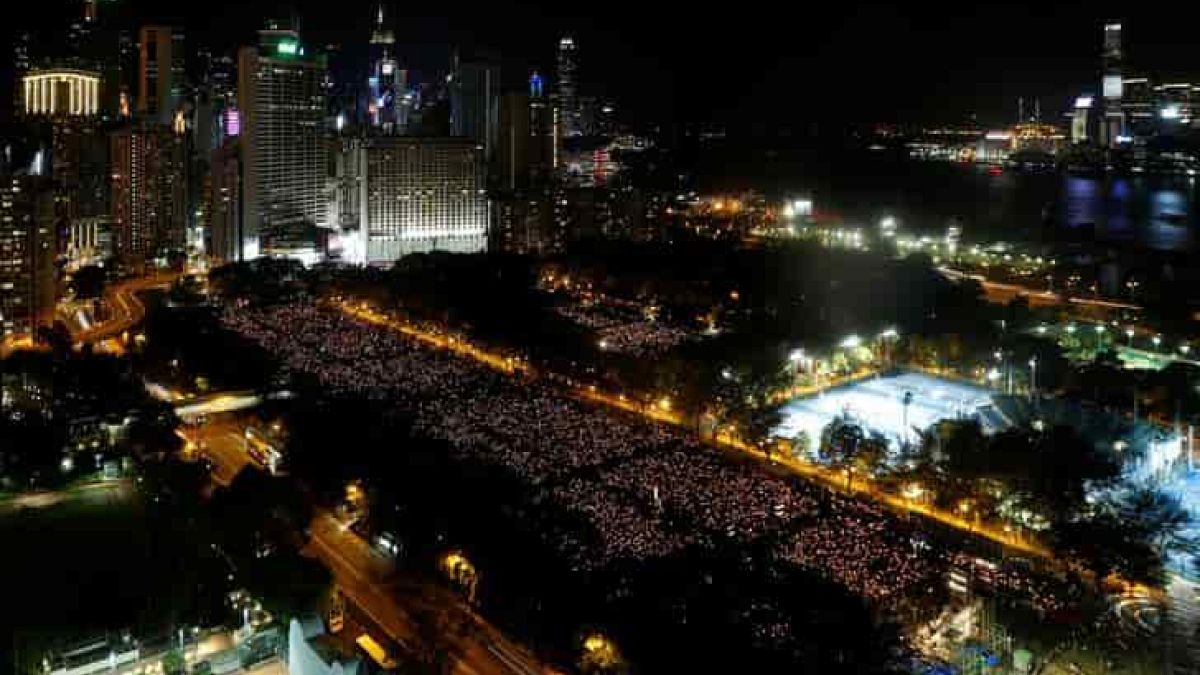 Погибших 27 лет назад на площади Тяньаньмэнь вспоминали не в Пекине, а в Гонконге