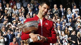 Novak Djokovic beats Andy Murray to win the French Open