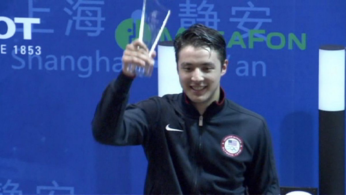 Massialas takes fencing gold at the Shanghai Grand Prix