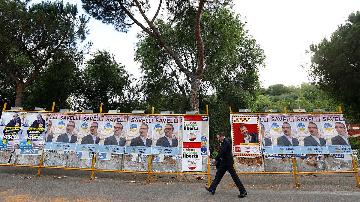 Roma'da belediye başkanı seçimi ikinci tura kaldı