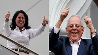 Mindkét jelölt ünnepel, de hajszállal Kuczynski nyerhette a perui elnökválasztást