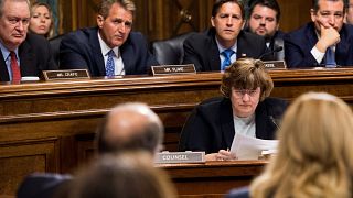 Image: Rachel Mitchell, counsel for Senate Judiciary Committee Republicans,