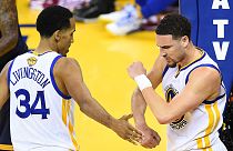 NBA Finals: Warriors double lead over Cavaliers