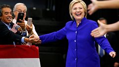 Hillary auf der Zielgeraden - laut Umfrage wird Clinton Spitzenkandidatin der US-Demokraten