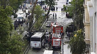 Türkei: Mindestens elf Tote bei Anschlag in Istanbul