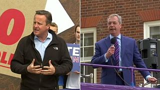 "Brexit" ou não "Brexit": Cameron e Farage frente-a-frente