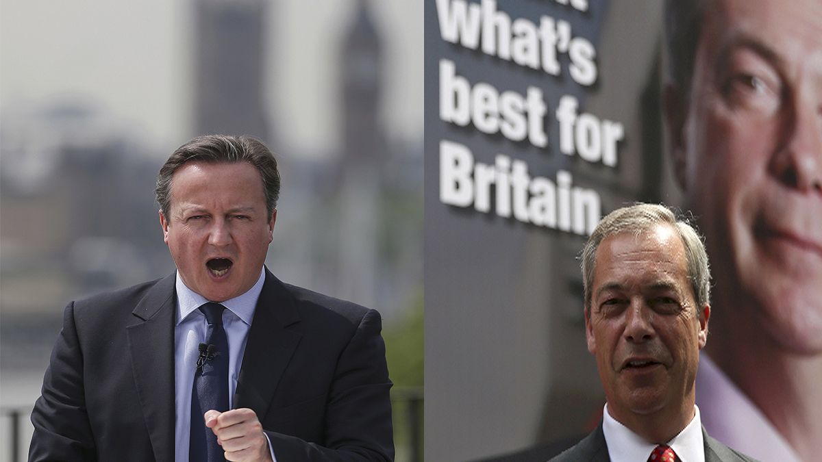 Cameron and Farage face televised audience questions over Brexit