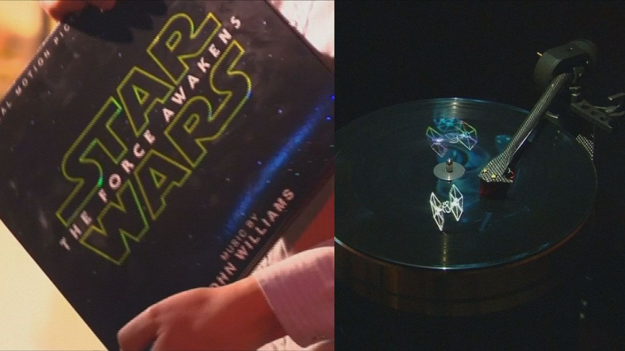 'Star Wars' score gets cool hologram vinyl 'Star Wars' score gets cool hologram vinyl