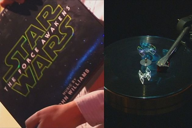 Star Wars, la moda degli ologrammi