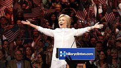 Hillary Clinton erklärt sich zur demokratischen Präsidentschaftskandidatin