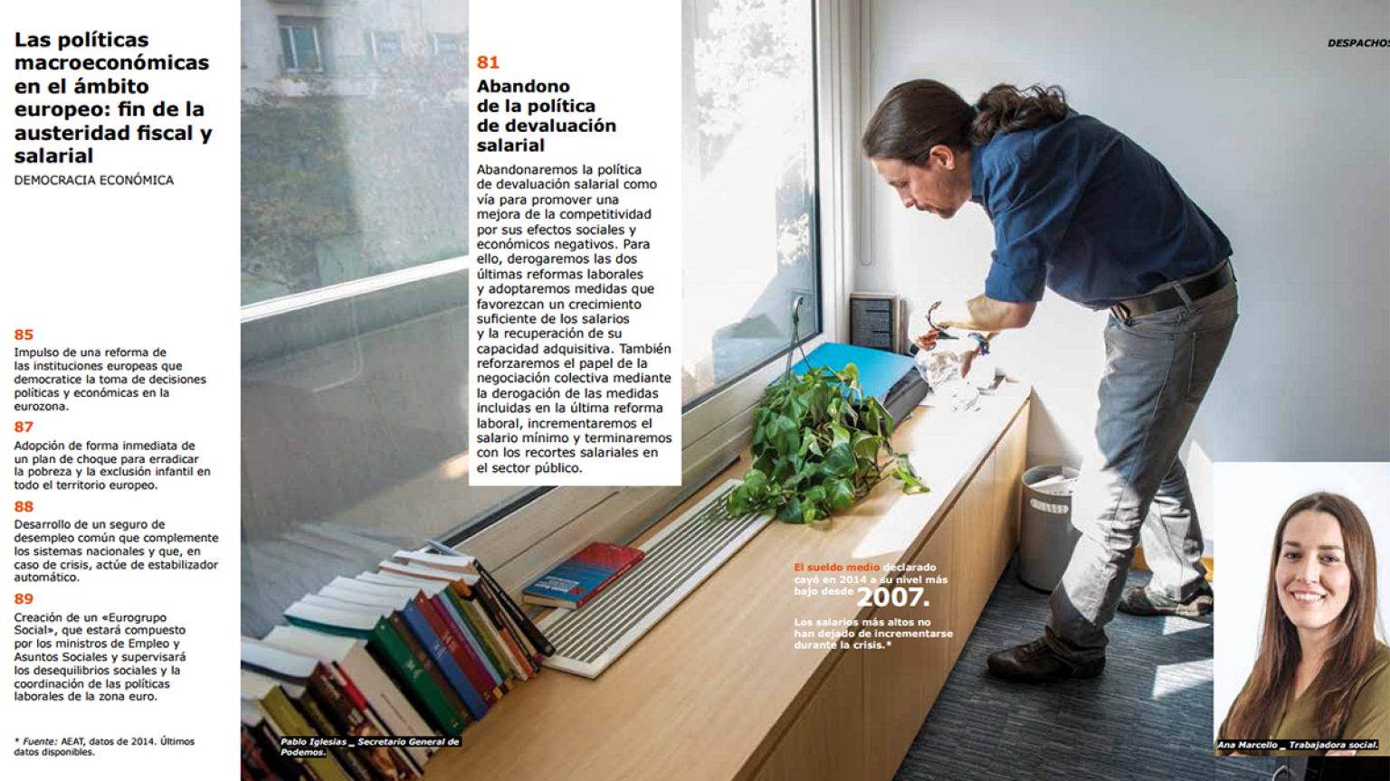 Podemos se inspira en el catálogo de IKEA
