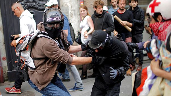 Strikes and protests across France on eve of Euro 2016 Strikes and protests across France on eve of Euro 2016