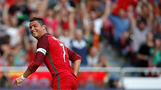 Vor EM-Start: Portugal feiert Kantersieg gegen Estland